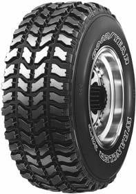 Set of (2) New LT 35X12.50R22 Goodyear Wrangler MT 121Q - Image 1