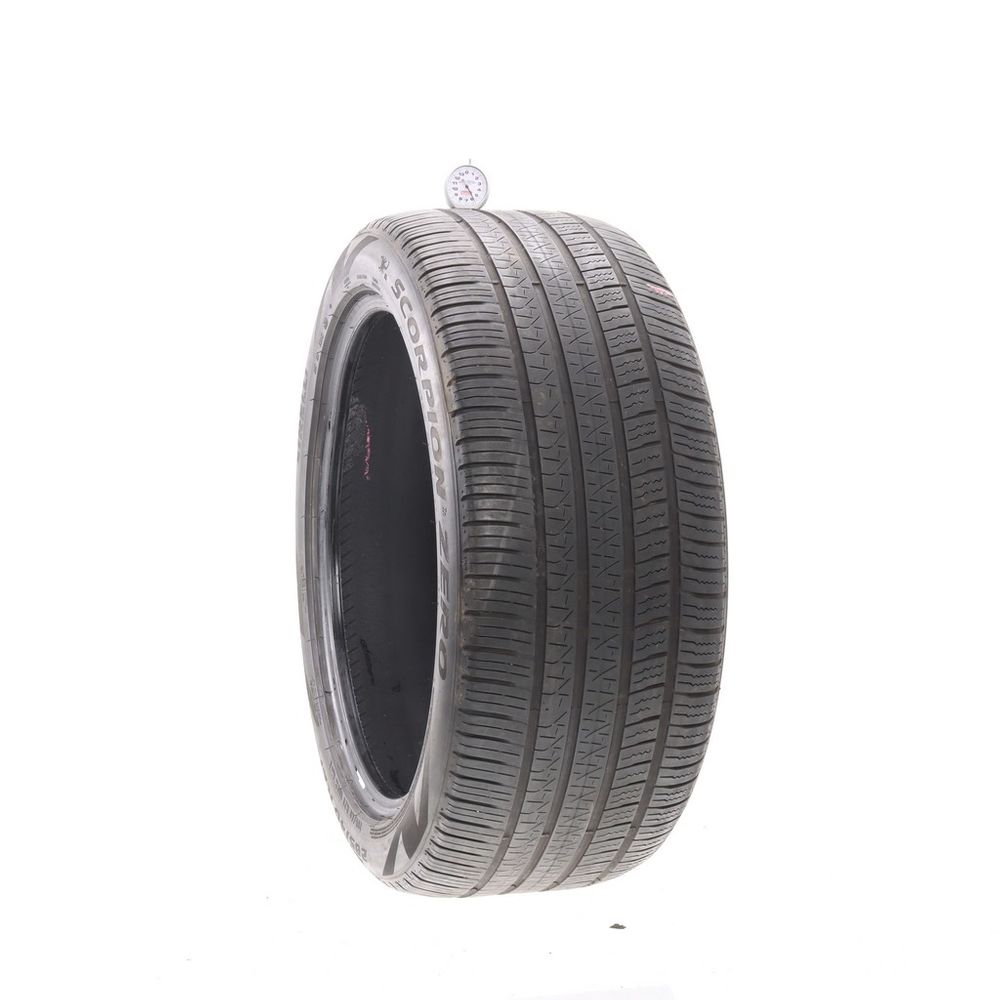 Set of (4) Used 285/40R21 Pirelli Scorpion Zero AO1 109H - 5-5.5/32 - Image 4