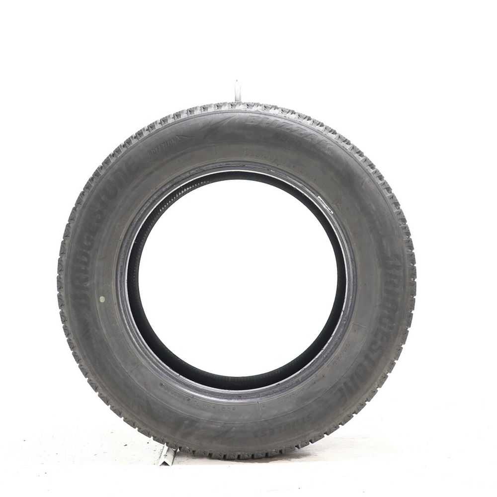 Set of (2) Used 225/65R17 Bridgestone Blizzak WS90 Studless 102H - 7.5-8/32 - Image 3