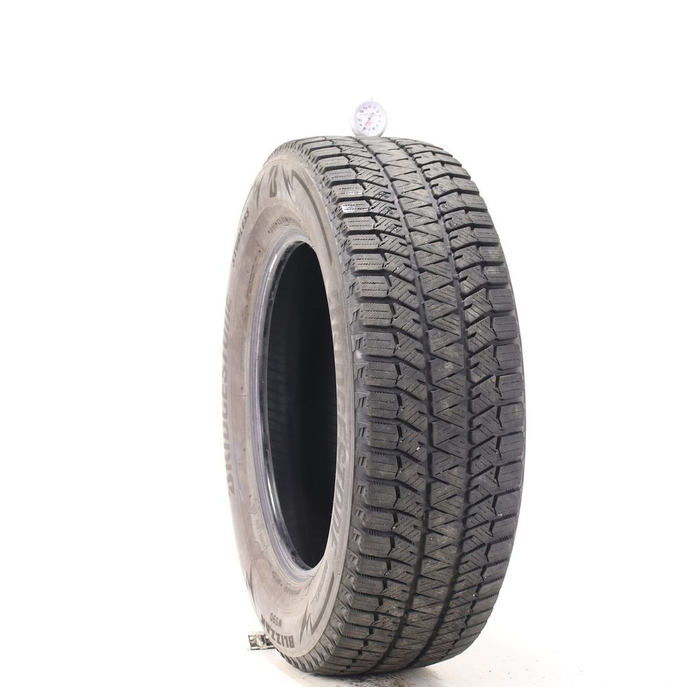Set of (2) Used 225/65R17 Bridgestone Blizzak WS90 Studless 102H - 7.5-8/32 - Image 4