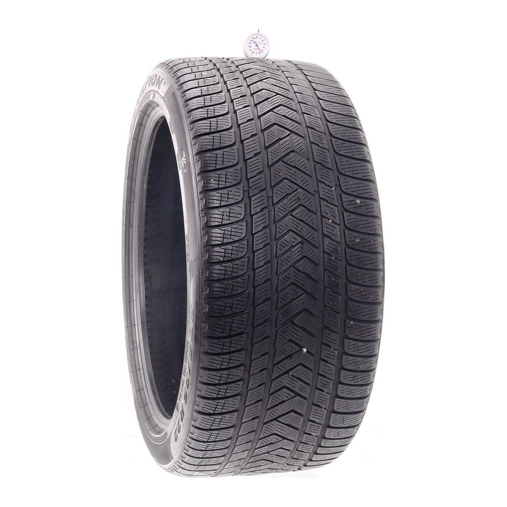 Set of (2) Used 325/35R22 Pirelli Scorpion Winter MO1 114V - 5.5-6.5/32 - Image 1