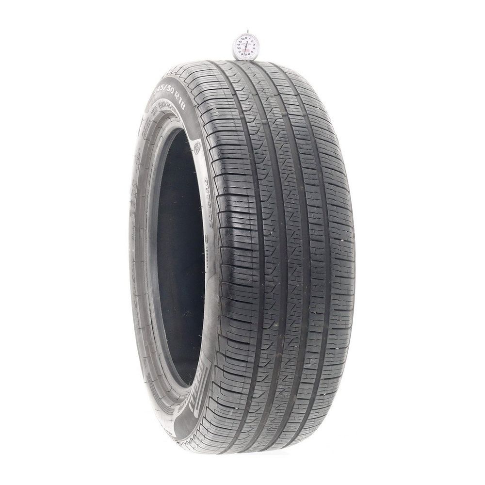 Set of (2) Used 245/50R18 Pirelli Cinturato P7 Run Flat 100V - 7.5/32 - Image 1