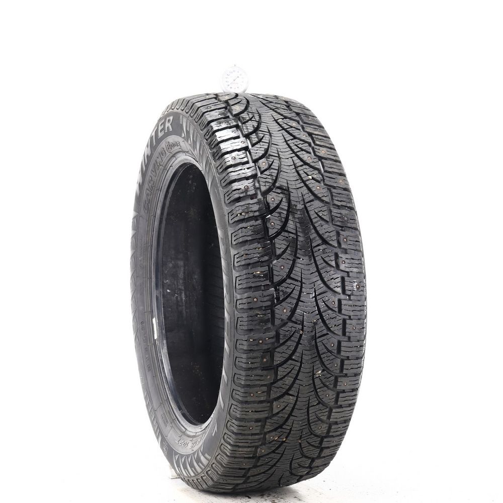 Used 225/55R18 Pirelli Winter Carving Edge Studded 102T - 8.5/32 - Image 1