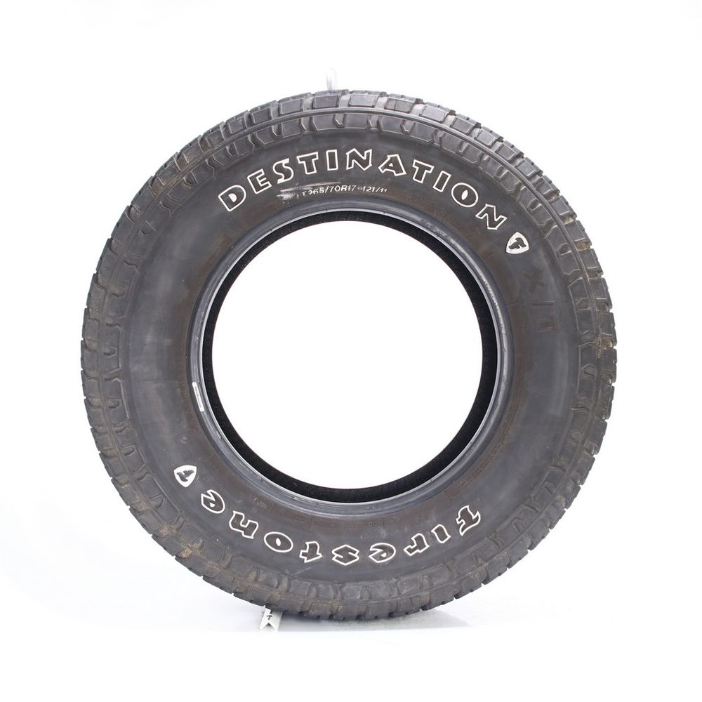 Set of (2) Used LT 265/70R17 Firestone Destination X/T 121/118S E - 11.5-12/32 - Image 3