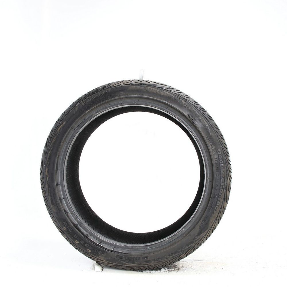 Set of (2) Used 235/40R18 Continental ContiProContact 91W - 9-9.5/32 - Image 6