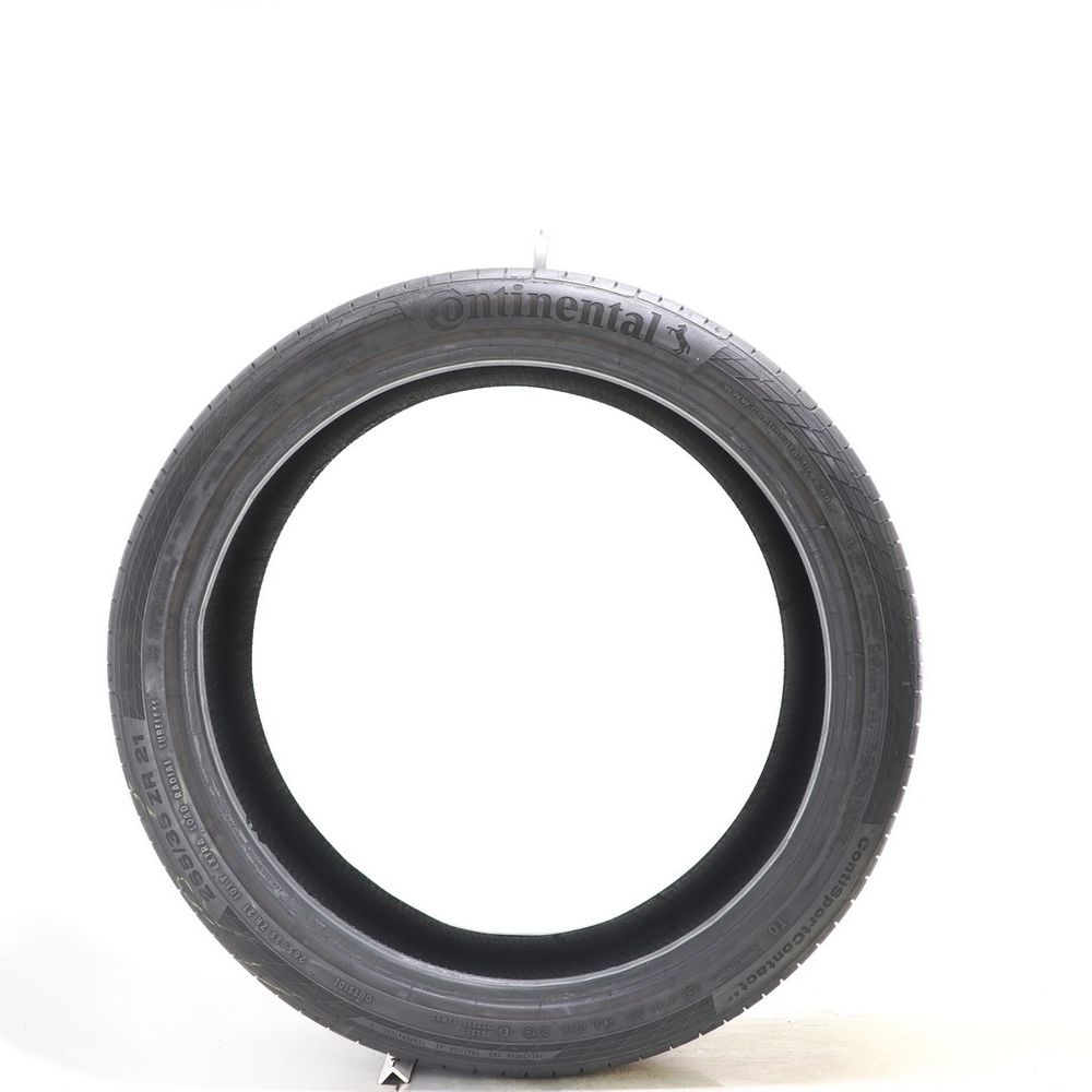 Set of (2) Used 265/35ZR21 Continental ContiSportContact 5P TO ContiSilent 101Y - 7-8.5/32 - Image 3