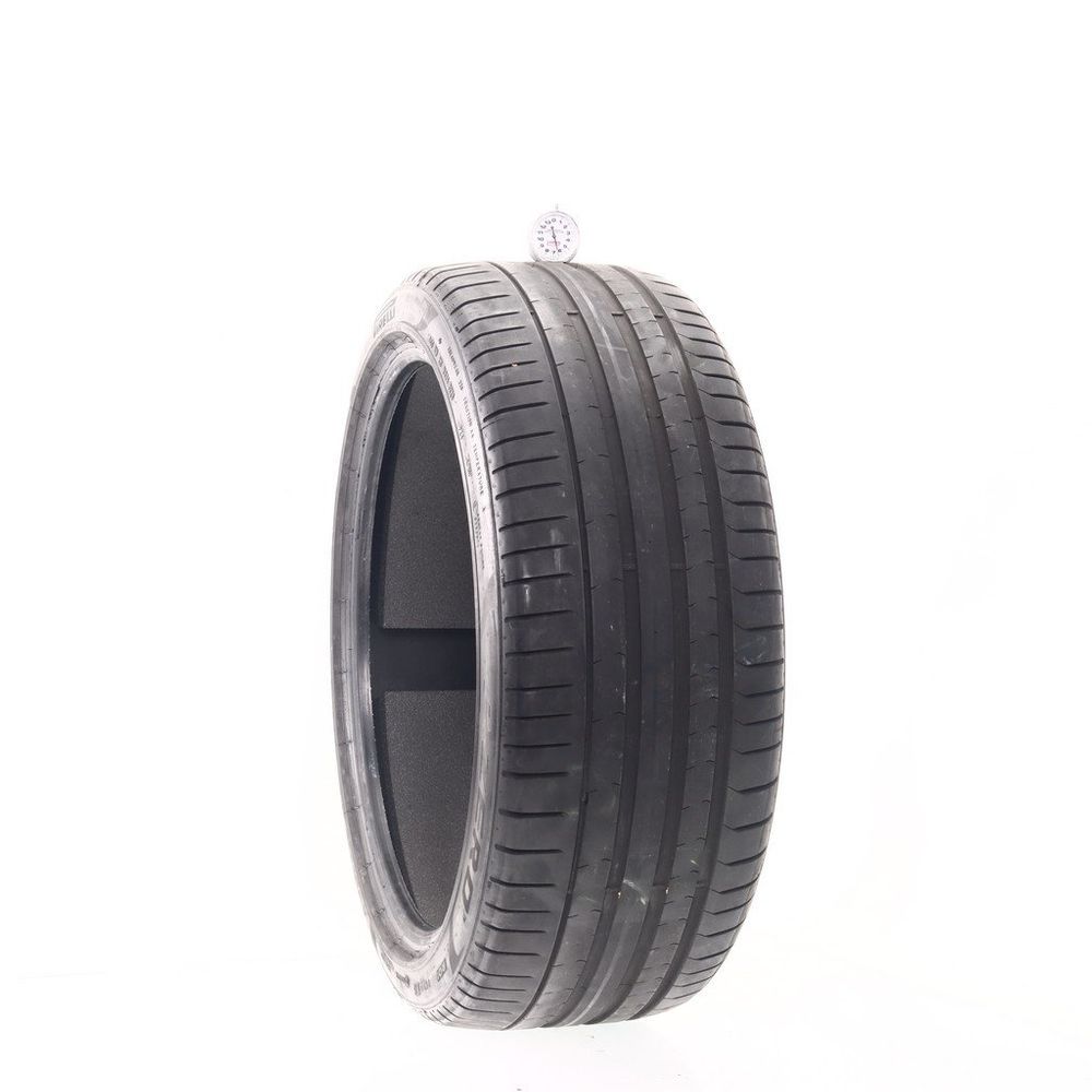 Set of (4) Used 255/40R21 Pirelli P Zero PZ4 R01 PNCS 102Y - 6.5/32 - Image 1