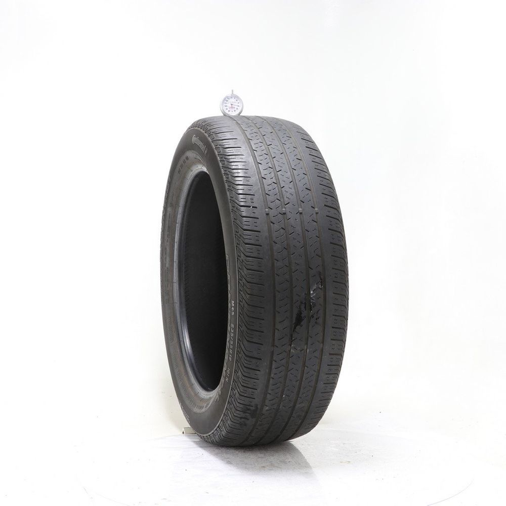 Set of (2) Used 235/55R19 Continental CrossContact LX Sport 101H - 4-5/32 - Image 1