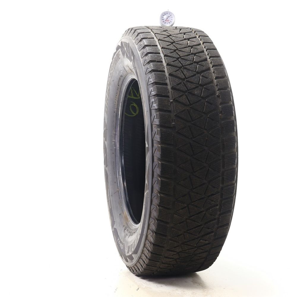 Set of (2) Used 265/65R18 Bridgestone Blizzak DM-V2 112R - 7.5-8.5/32 - Image 4