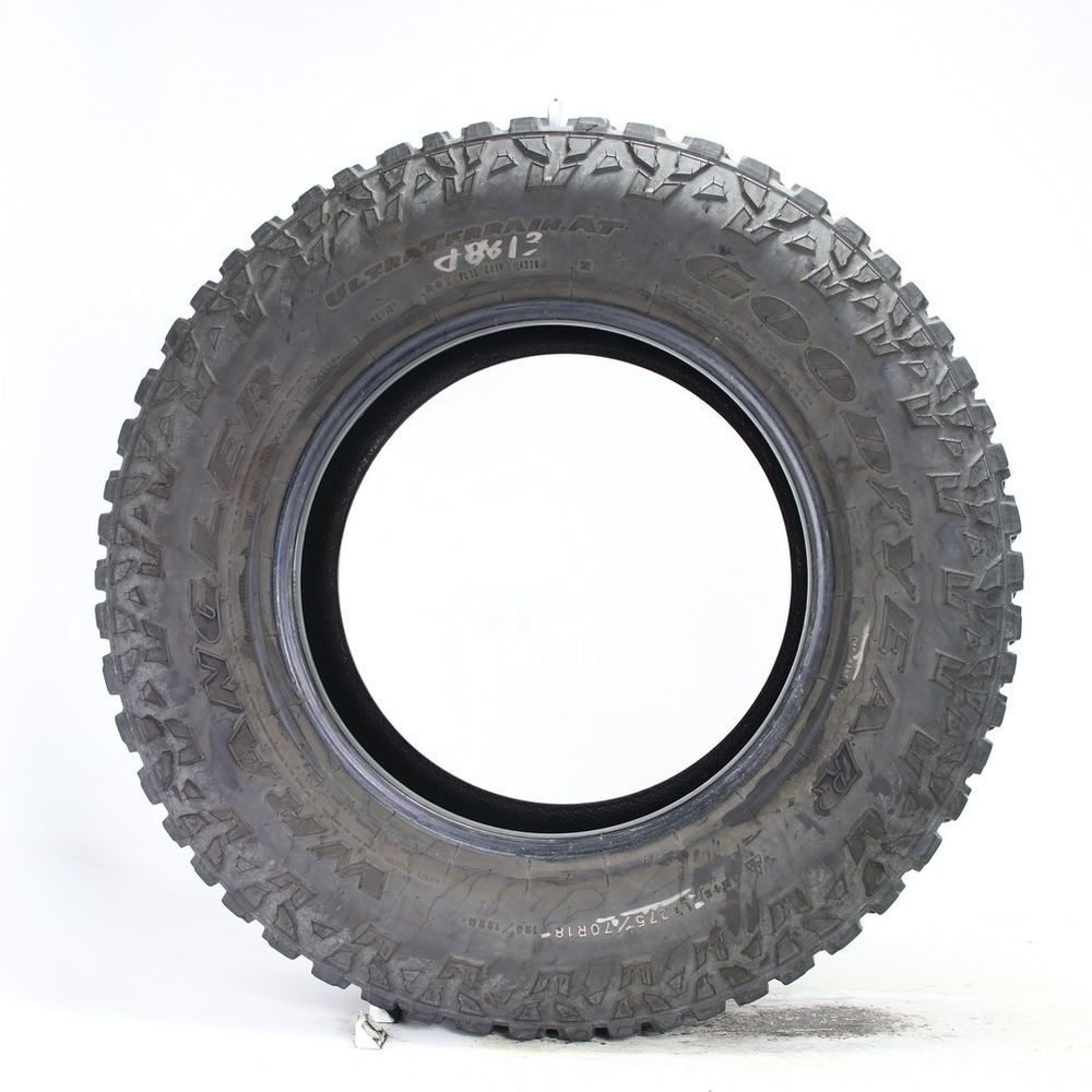 Set of (2) Used LT 275/70R18 Goodyear Wrangler Ultra Terrain AT 125/122Q E - 7.5/32 - Image 3