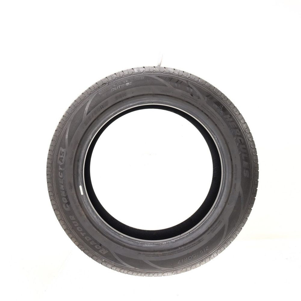 Set of (2) Used 215/60R17 Hercules Roadtour Connect AS 96H - 9/32 - Image 3