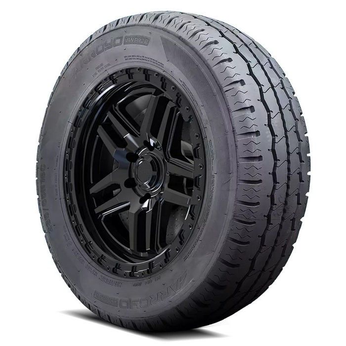 Set of (4) New P 195/75R16 Arroyo Van Pro 2 110R - Image 1