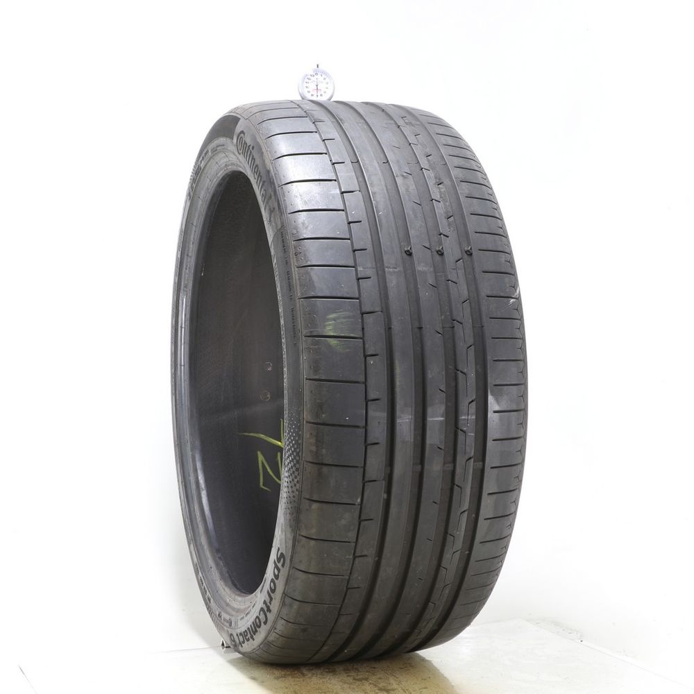 Set of (2) Used 295/35ZR23 Continental SportContact 6 AO 108Y - 5.5-7/32 - Image 4