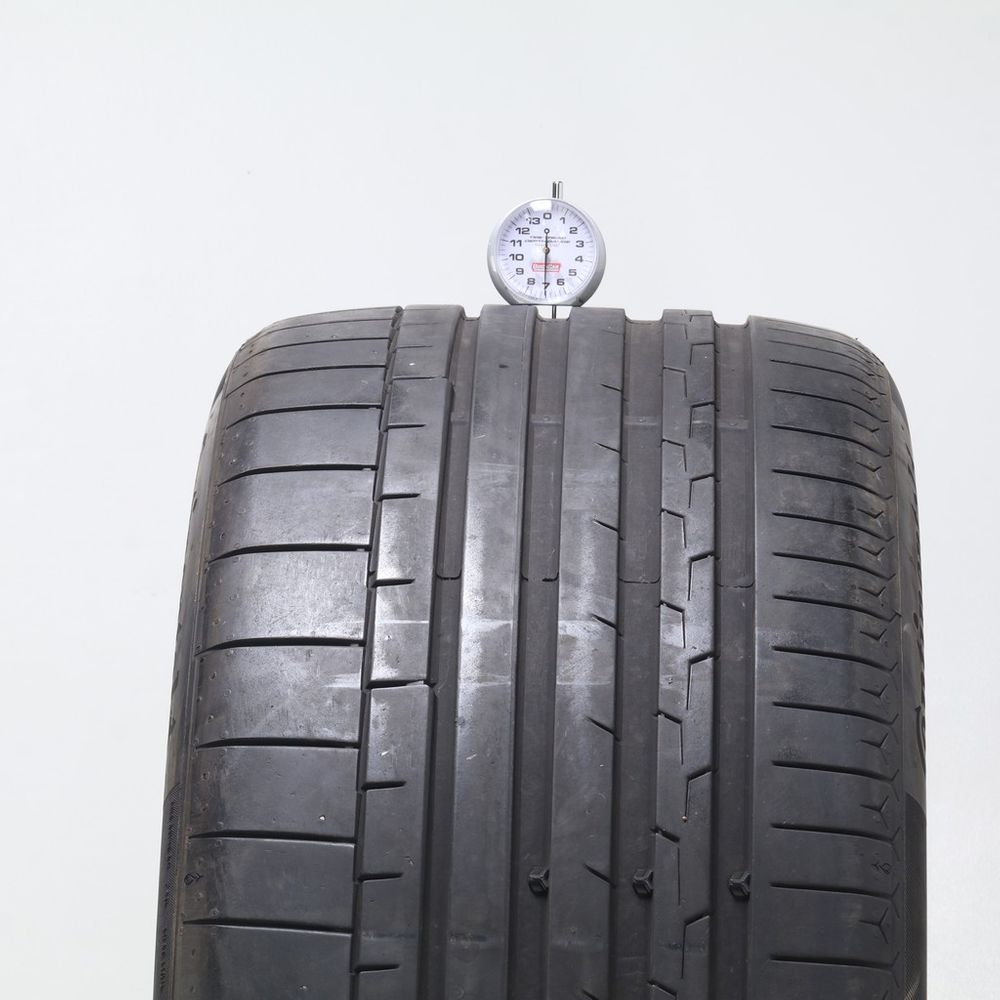Set of (2) Used 295/35ZR23 Continental SportContact 6 AO 108Y - 5.5-7/32 - Image 5