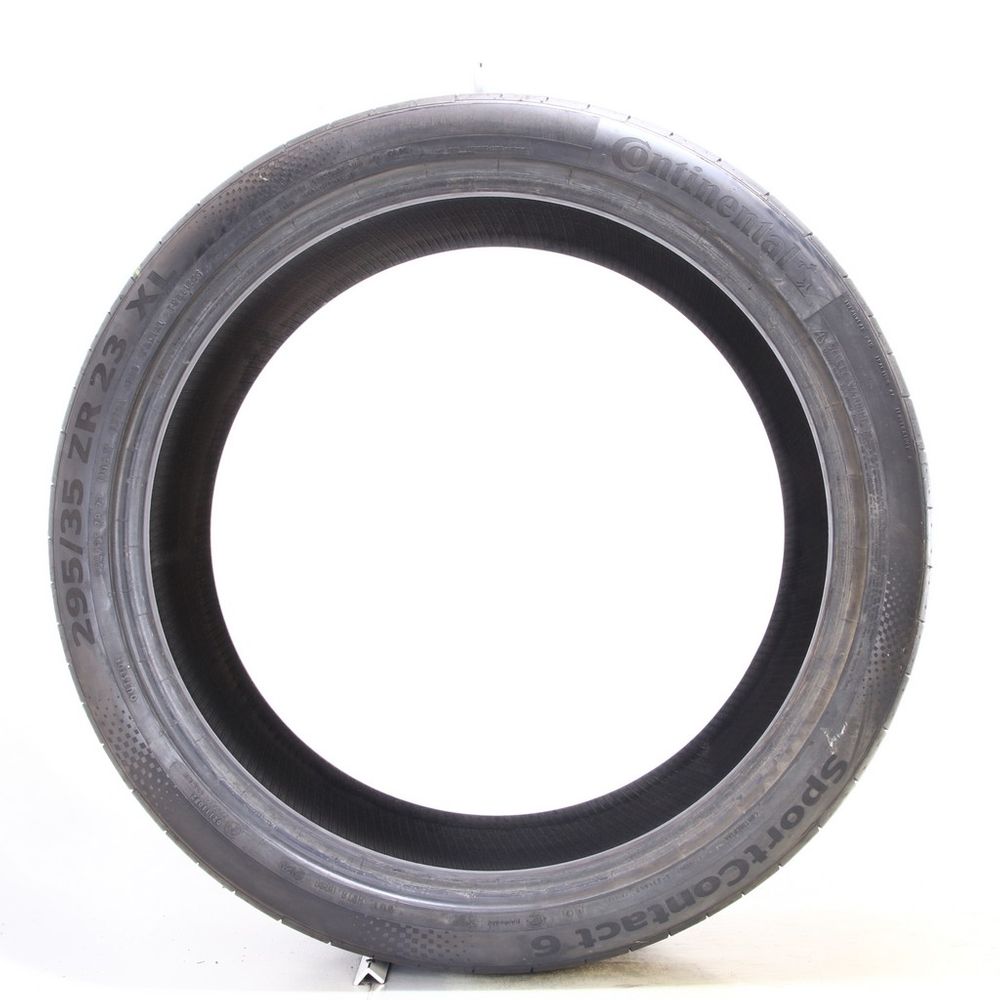 Set of (2) Used 295/35ZR23 Continental SportContact 6 AO 108Y - 5.5-7/32 - Image 6