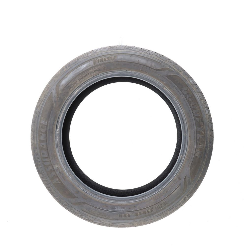 Set of (4) Used 225/55R18 Goodyear Assurance Finesse 98H - 5-6/32 - Image 3