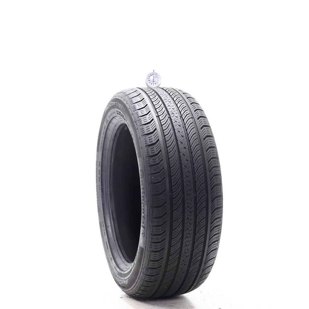 Set of (2) Used 225/50R17 Continental ProContact TX AO 94H - 7/32 - Image 1