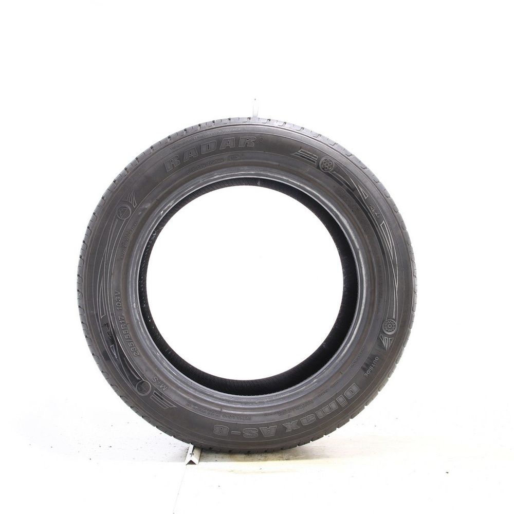Set of (2) Used 235/55R17 Radar Dimax AS-8 103V - 7.5-8/32 - Image 6