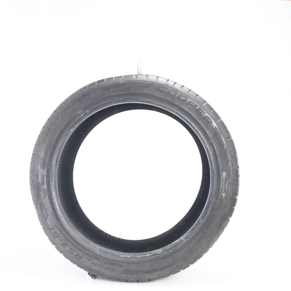 Set of (2) Used 255/40R19 Cooper Zeon RS3-G1 100W - 6.5-7/32 - Image 3
