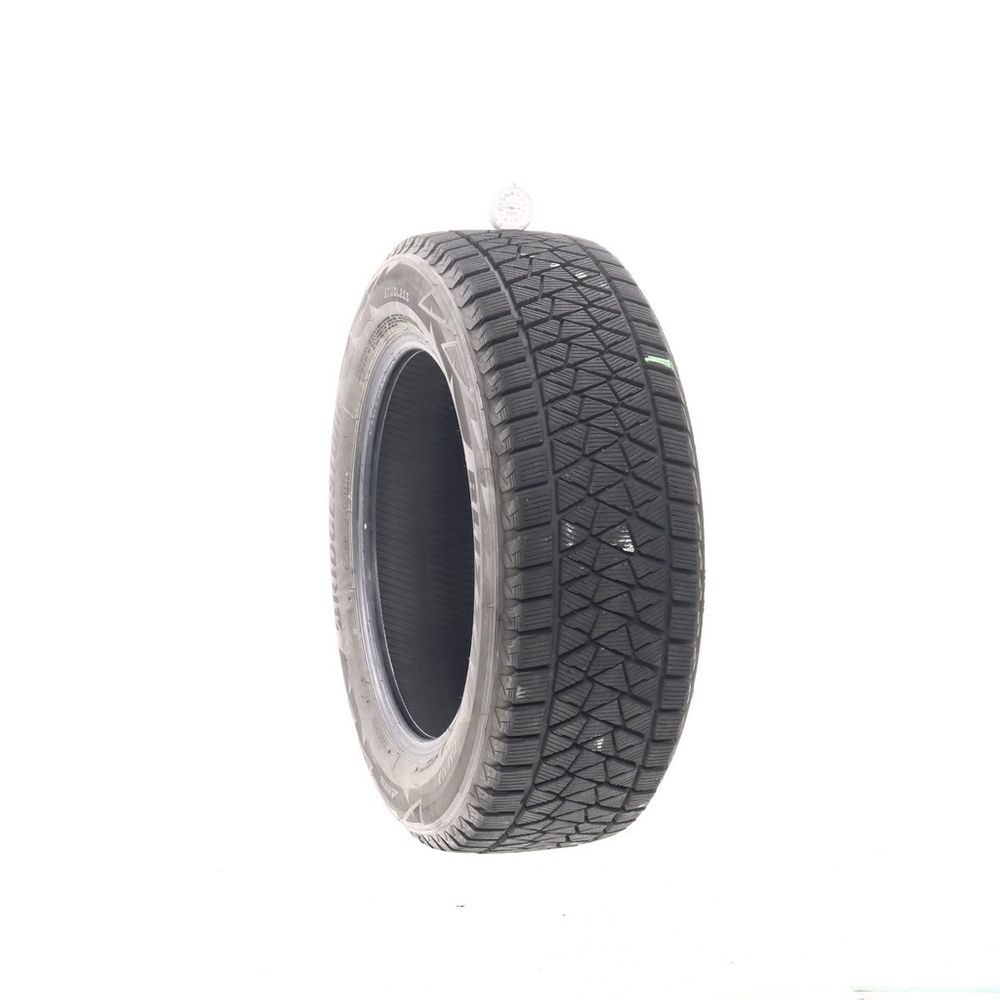 Set of (2) Used 225/60R17 Bridgestone Blizzak DM-V2 99S - 10.5/32 - Image 1