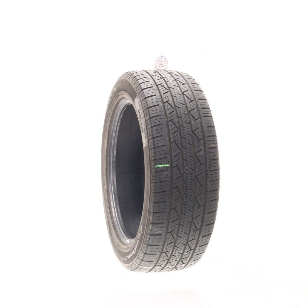 Set of (2) Used 235/55R19 Continental CrossContact LX25 101H - 7/32 - Image 1