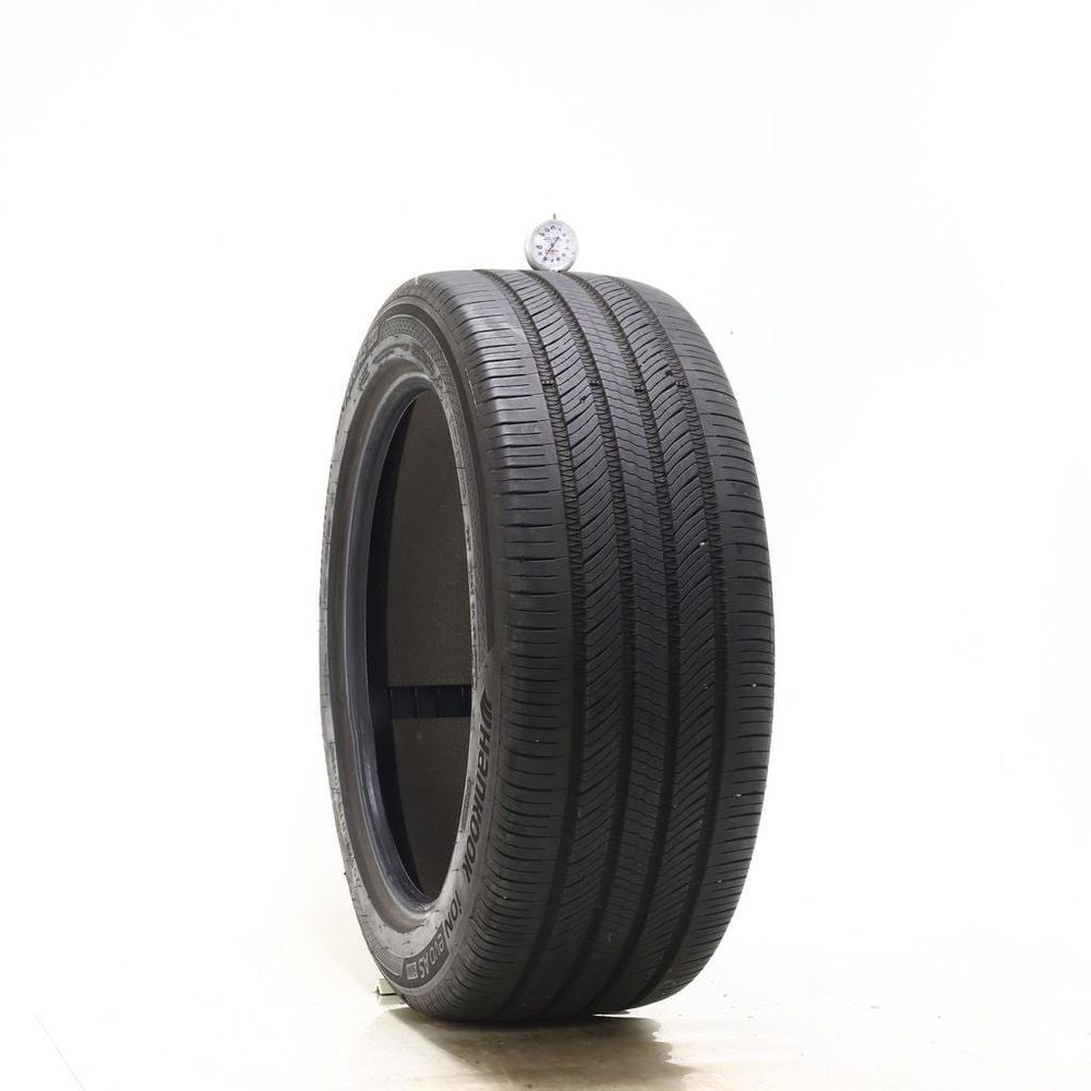 Set of (2) Used 255/45R19 Hankook iON evo AS SUV Sound Absorber EV 104W - 8-9/32 - Image 1