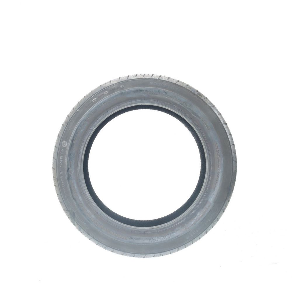 Set of (2) Driven Once 205/55R17 Continental ContiPremiumContact 2 SSR 91V - 9/32 - Image 3