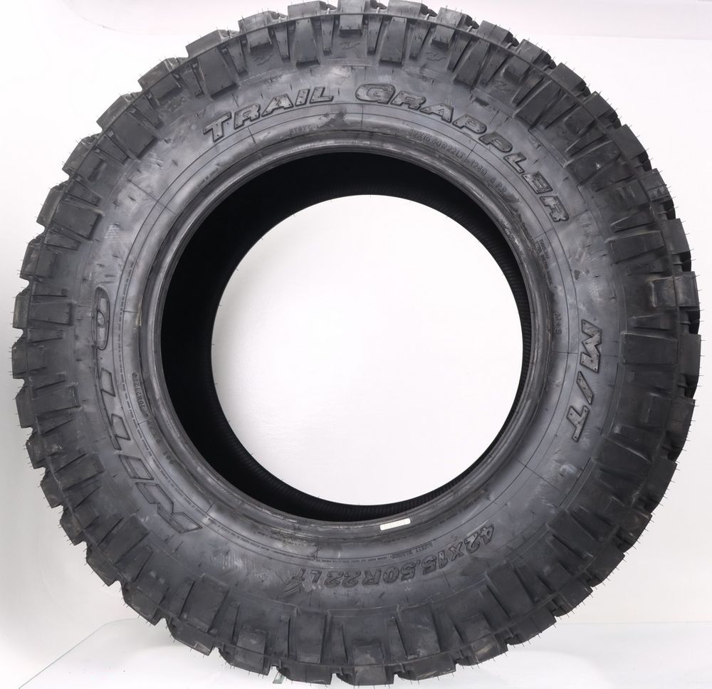 Set of (2) New LT 42X15.5R22 Nitto Trail Grappler M/T 124Q C - Image 3