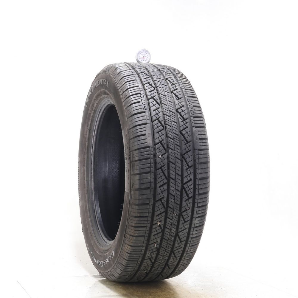 Set of (2) Used 255/55R18 Continental CrossContact LX25 109H - 10-10.5/32 - Image 4