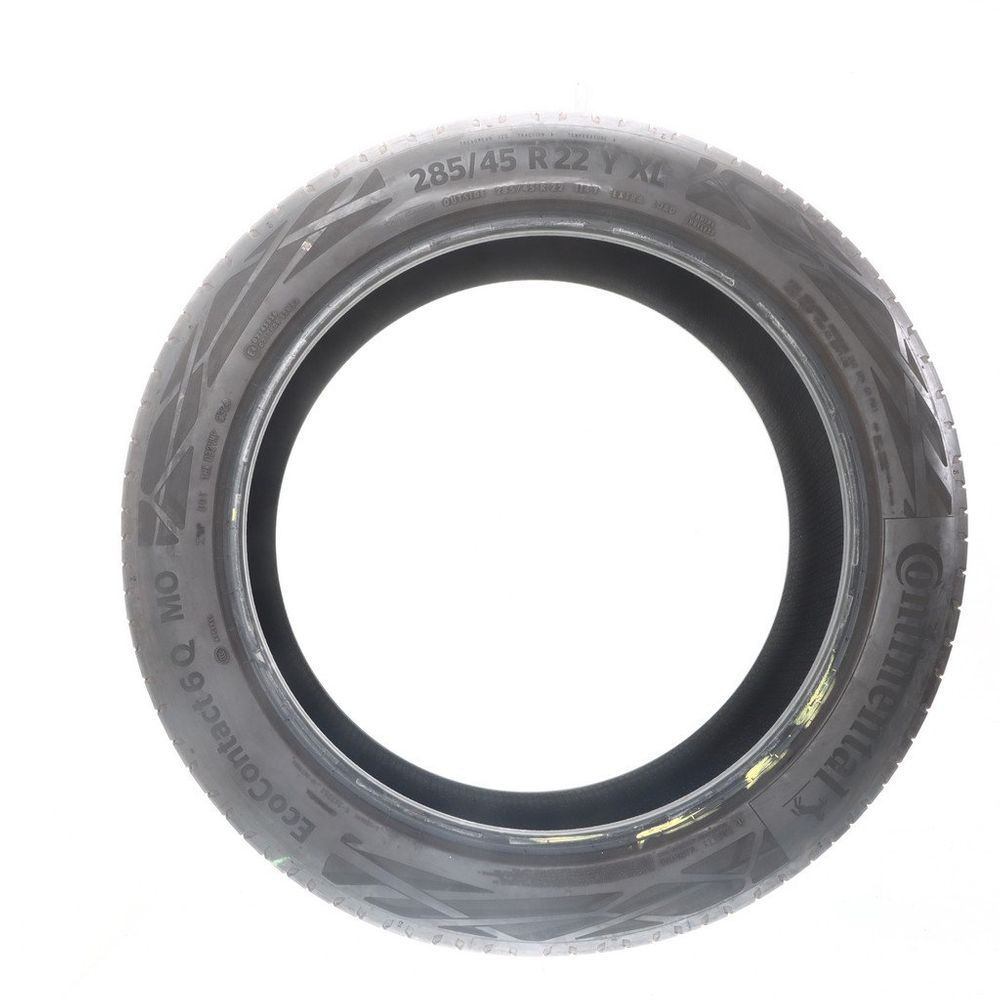 Used 285/45R22 Continental EcoContact 6Q MO ContiSilent 114Y - 6.5/32 - Image 3