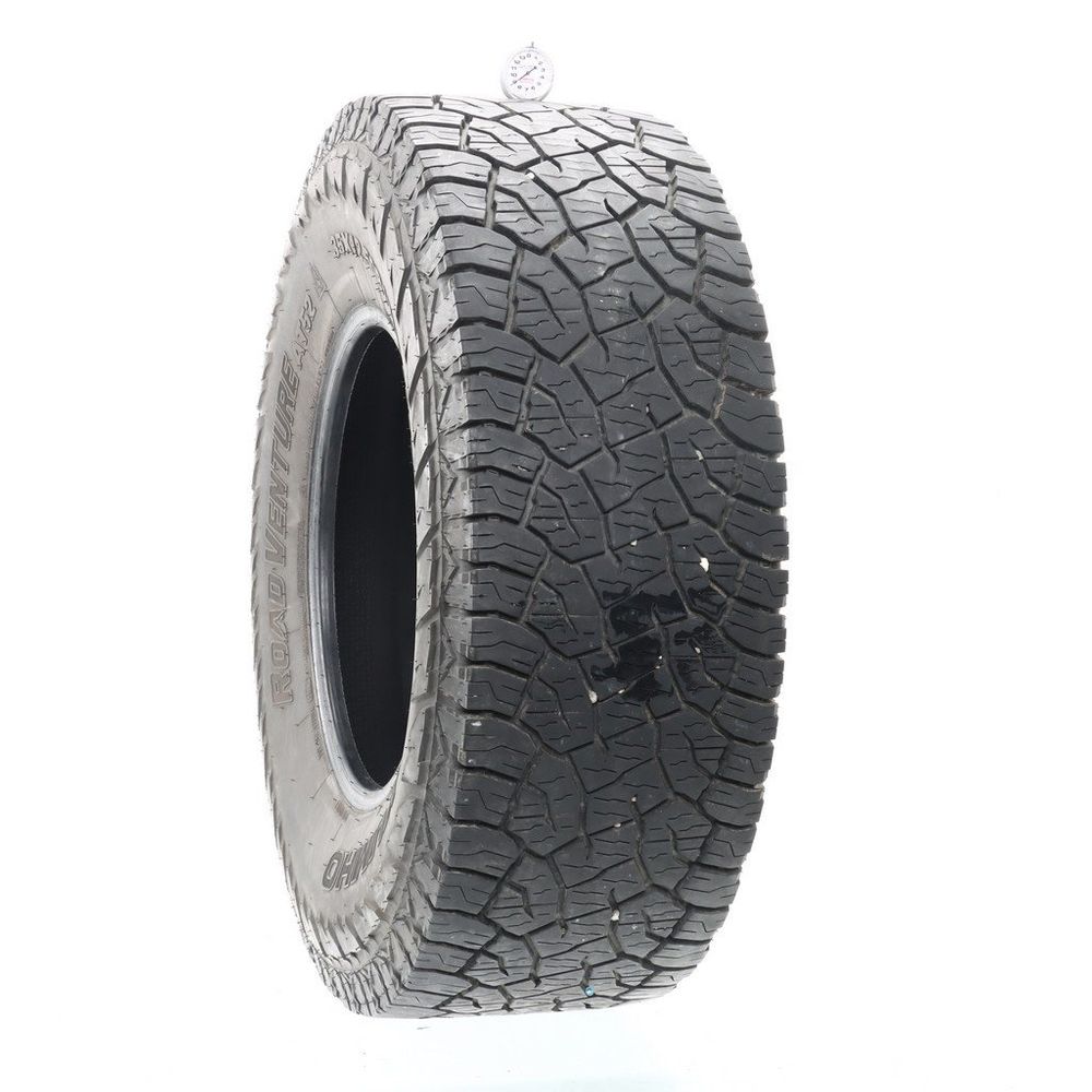 Used LT 35X12.5R17 Kumho Road Venture AT52 121R E - 9/32 - Image 1