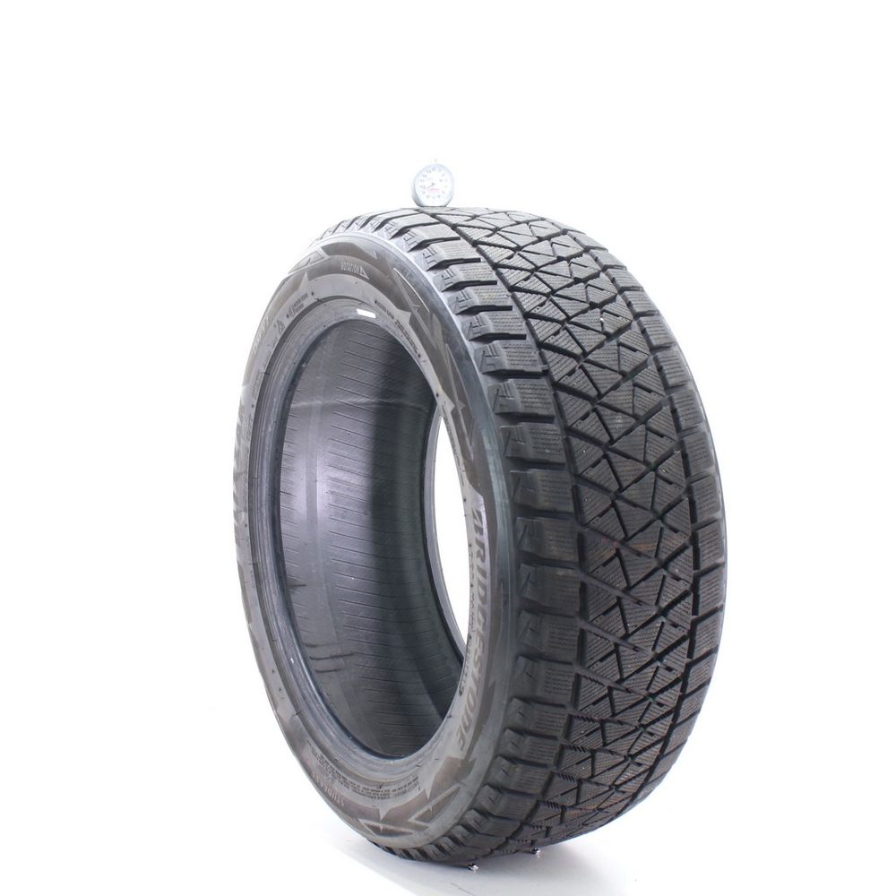 Set of (2) Used 255/50R19 Bridgestone Blizzak DM-V2 107T - 9.5-11/32 - Image 1