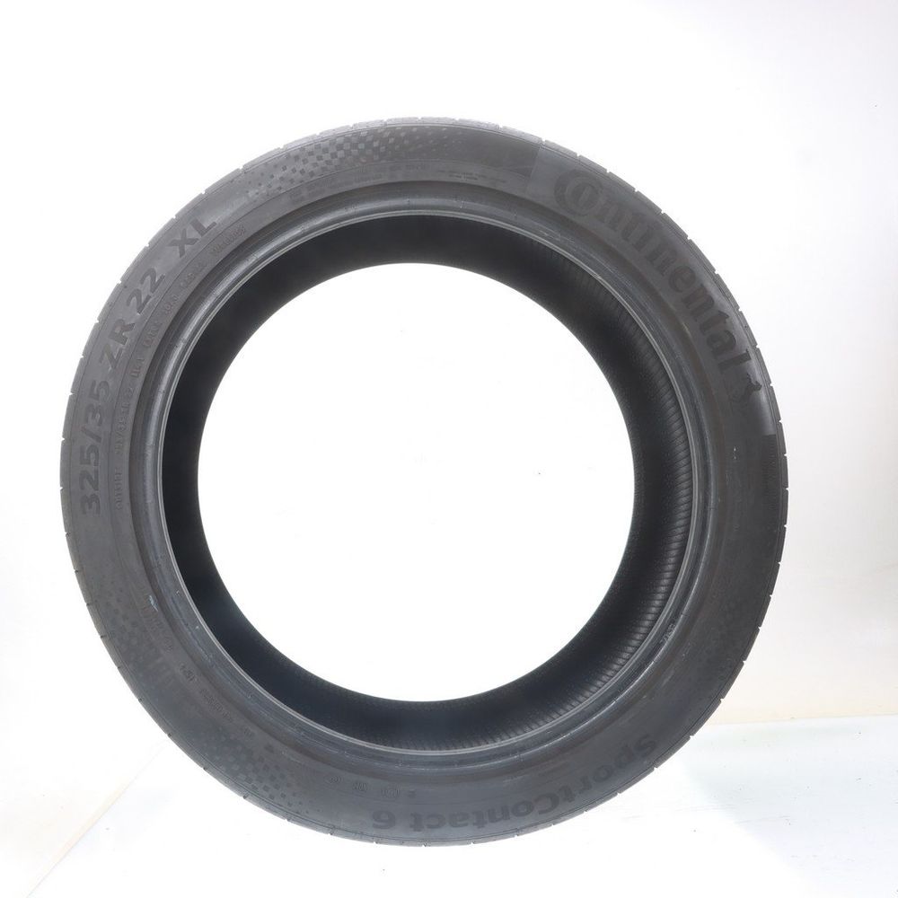 Set of (2) Used 325/35ZR22 Continental SportContact 6 MO1 114Y - 8-8.5/32 - Image 3