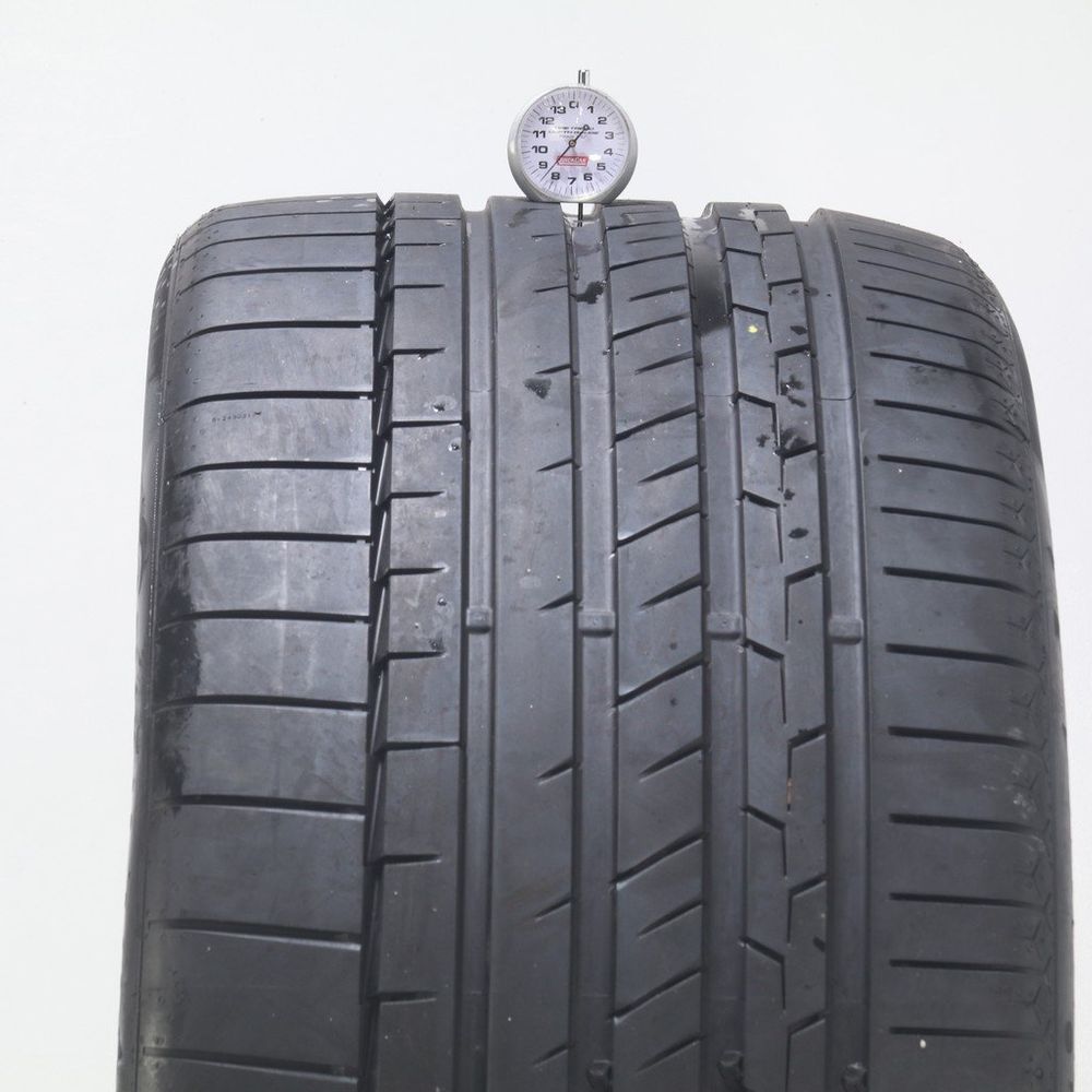 Set of (2) Used 325/35ZR22 Continental SportContact 6 MO1 114Y - 8-8.5/32 - Image 5