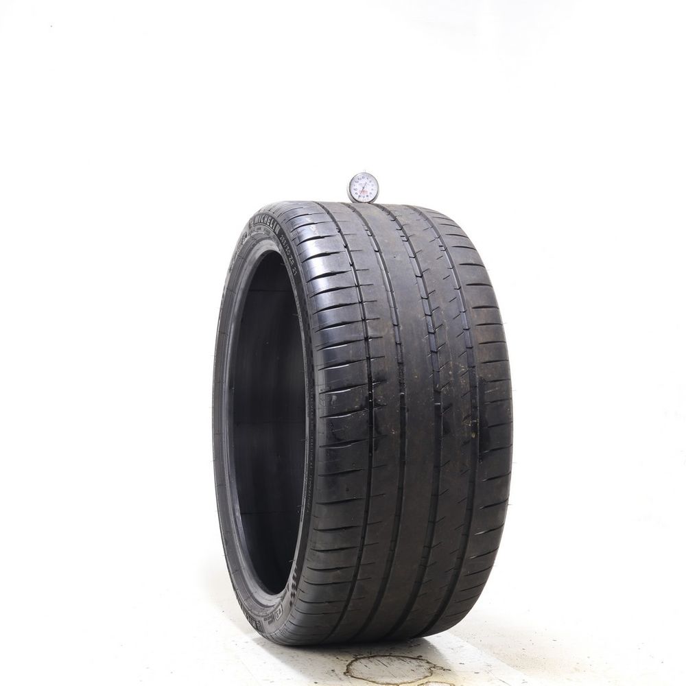 Set of (2) Used 285/30ZR21 Michelin Pilot Sport 4 S 100Y - 8-8.5/32 - Image 1