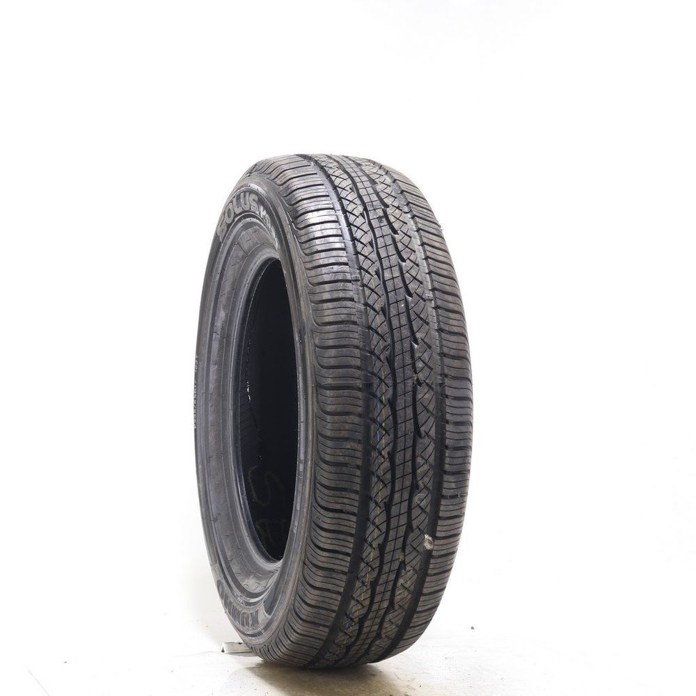 Set of (2) Driven Once 235/65R17 Kumho Solus KR21 103T - 10.5/32 - Image 1