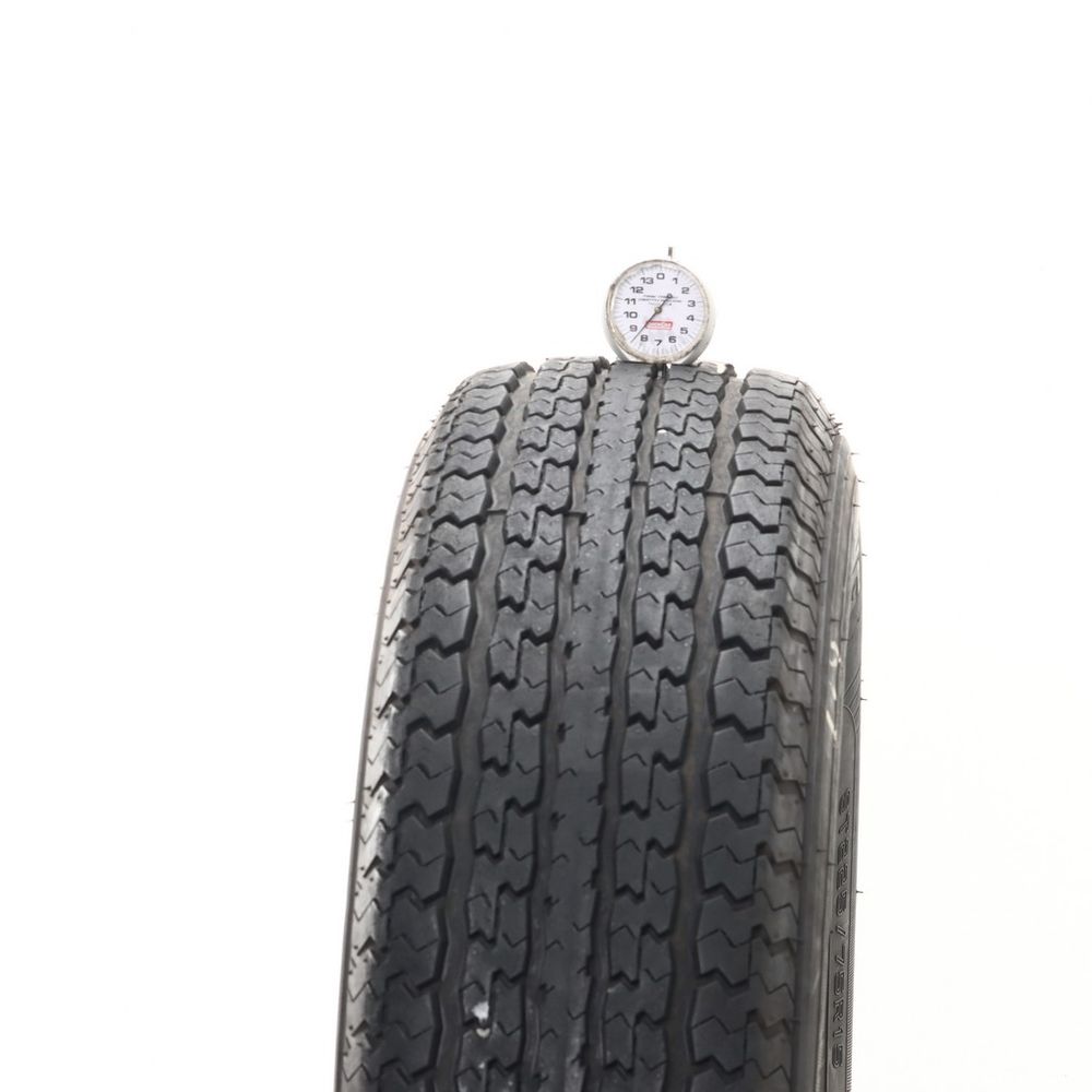 Set of (4) Used ST 225/75R15 Power King Towmax STR II 117/112L E - 8-8.5/32 - Image 5
