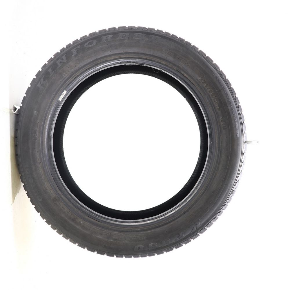 Set of (2) Used 235/55ZR19 Kinforest KF550 101W - 7-8/32 - Image 3