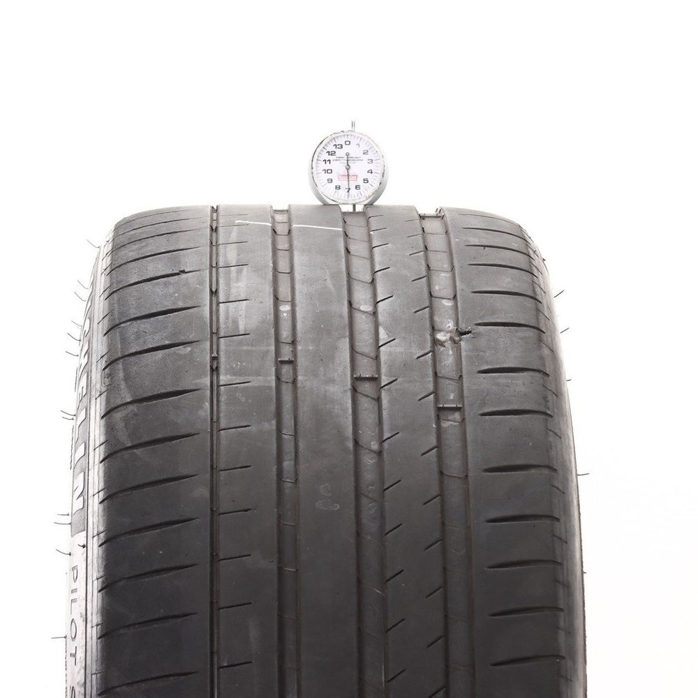 Set of (4) Used 285/40ZR22 Michelin Pilot Sport 4 S MO1 110Y - 6.5-8/32 - Image 2