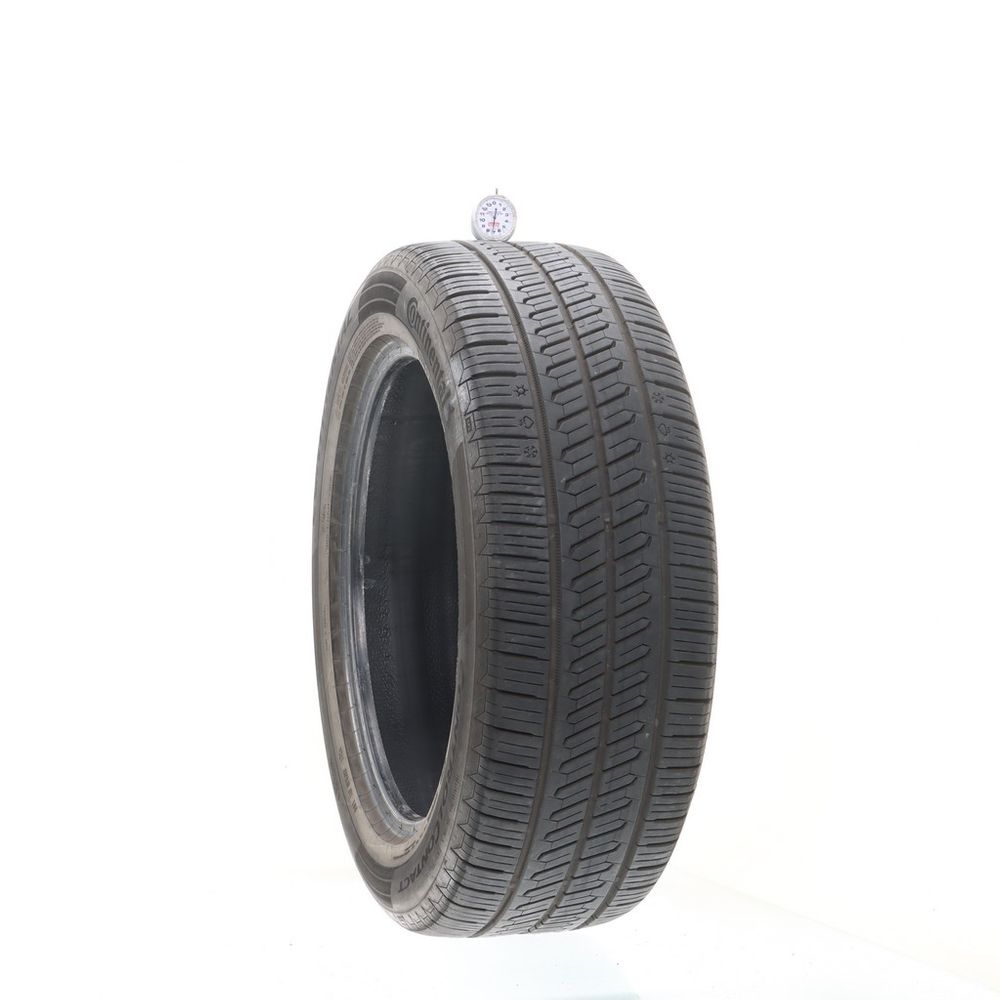 Set of (2) Used 235/55R19 Continental ControlContact Tour M A/S EV 105H - 7-7.5/32 - Image 1