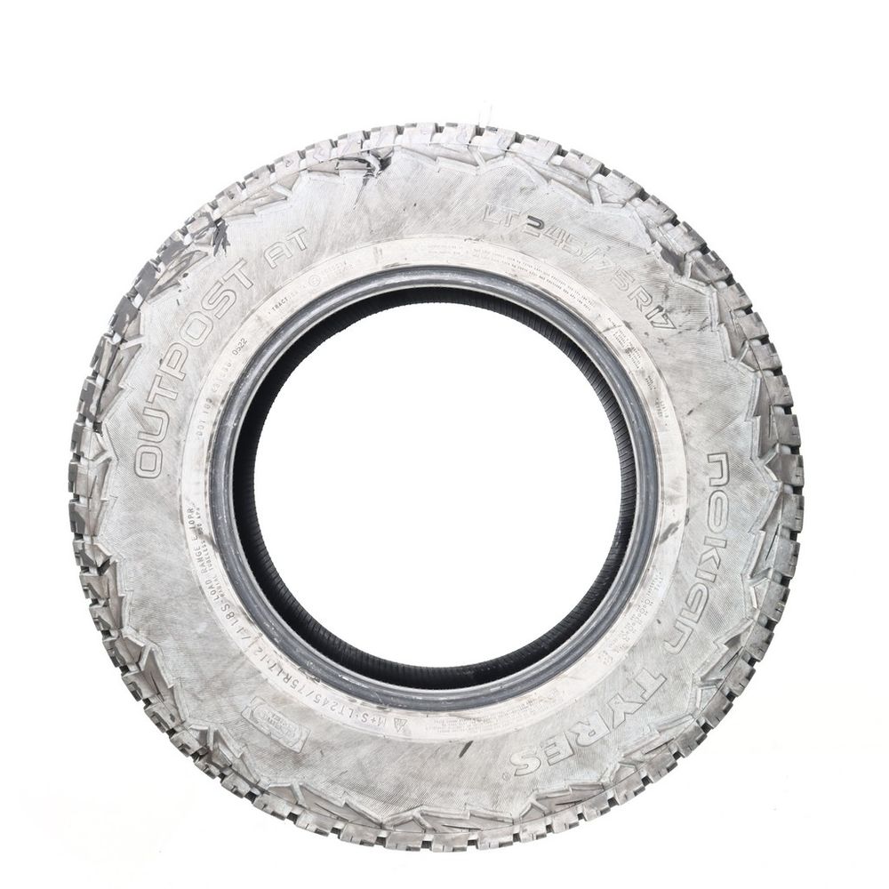 Used LT 245/75R17 Nokian Outpost AT 121/118S E - 8.5/32 - Image 3