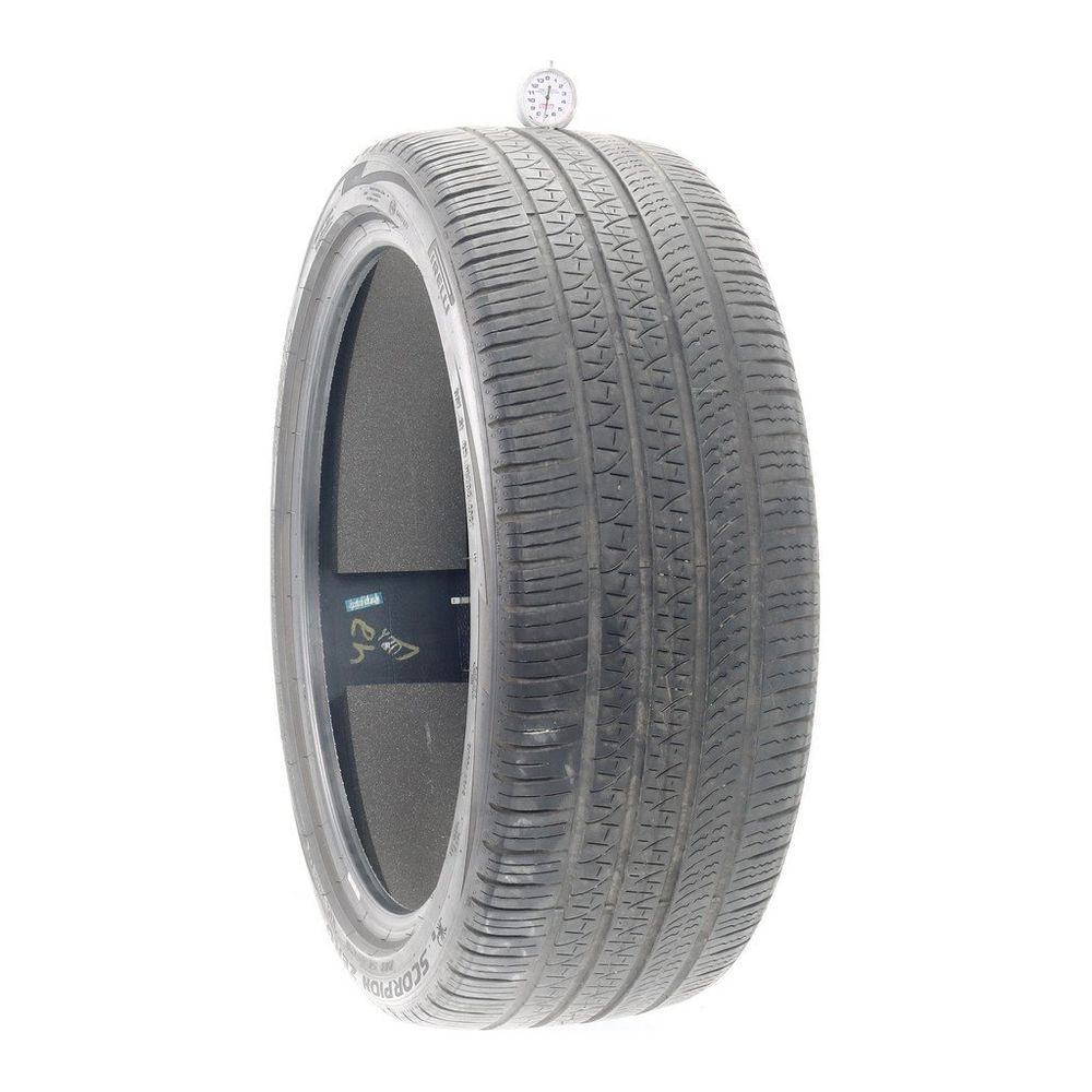 Set of (2) Used 255/40R21 Pirelli Scorpion Zero VOL PNCS 102V - 7/32 - Image 1