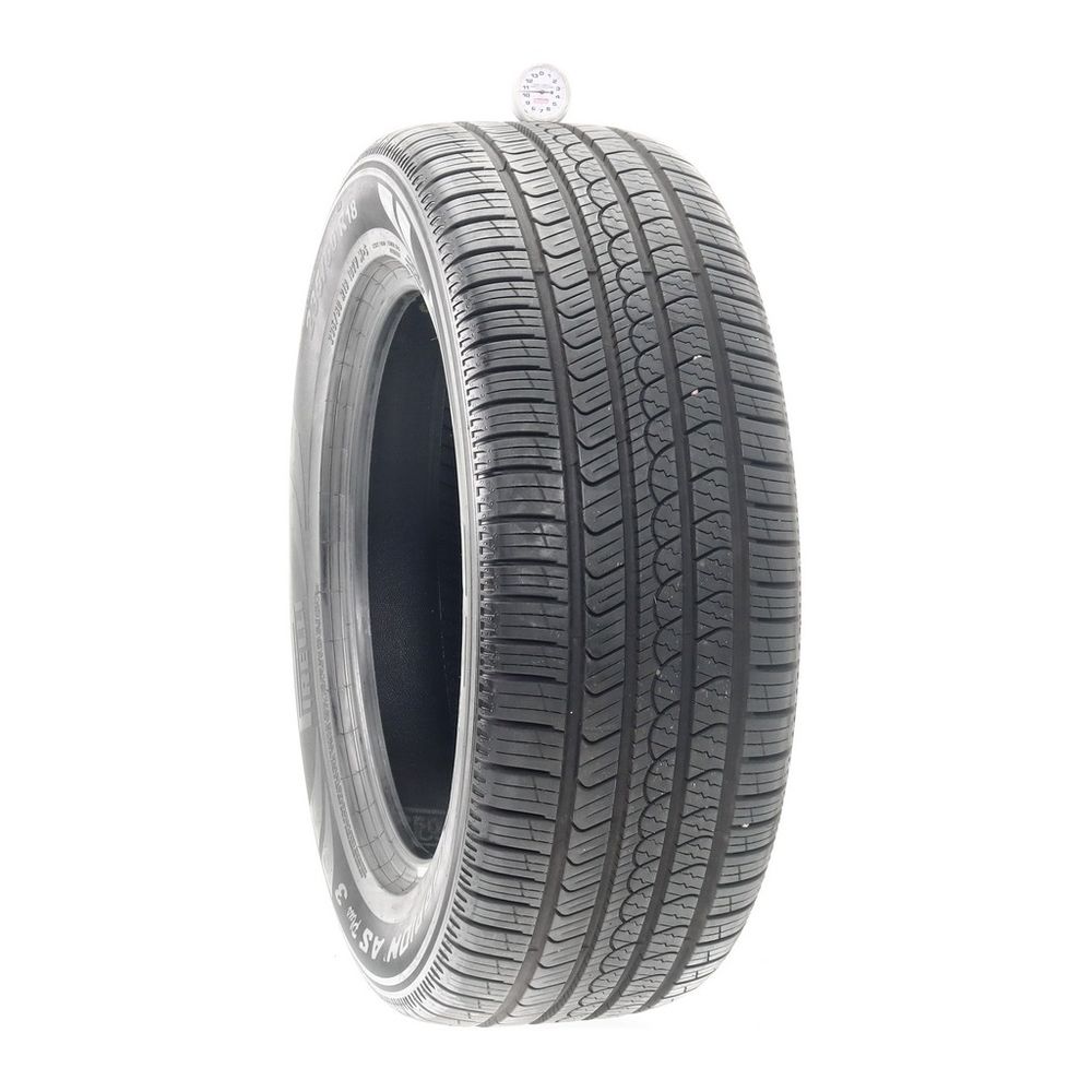 Set of (2) Used 235/60R18 Pirelli Scorpion AS Plus 3 107V - 10.5/32 - Image 1