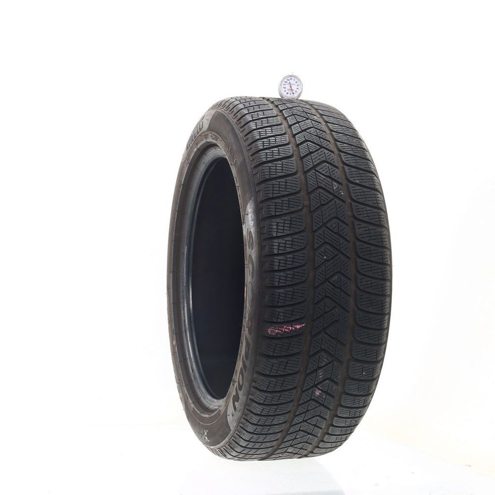 Set of (2) Used 255/50R19 Pirelli Scorpion Winter Run Flat 107V - 5.5-6/32 - Image 4