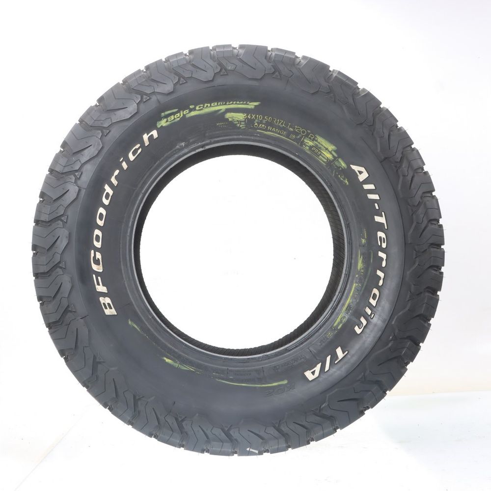 Set of (2) Used LT 34X10.5R17 BFGoodrich All-Terrain T/A KO2 120R D - 18-19/32 - Image 6