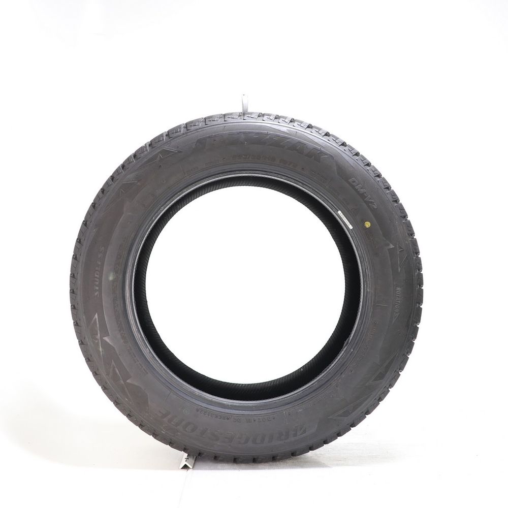 Set of (4) Used 235/60R18 Bridgestone Blizzak DM-V2 107S - 9.5-11/32 - Image 3