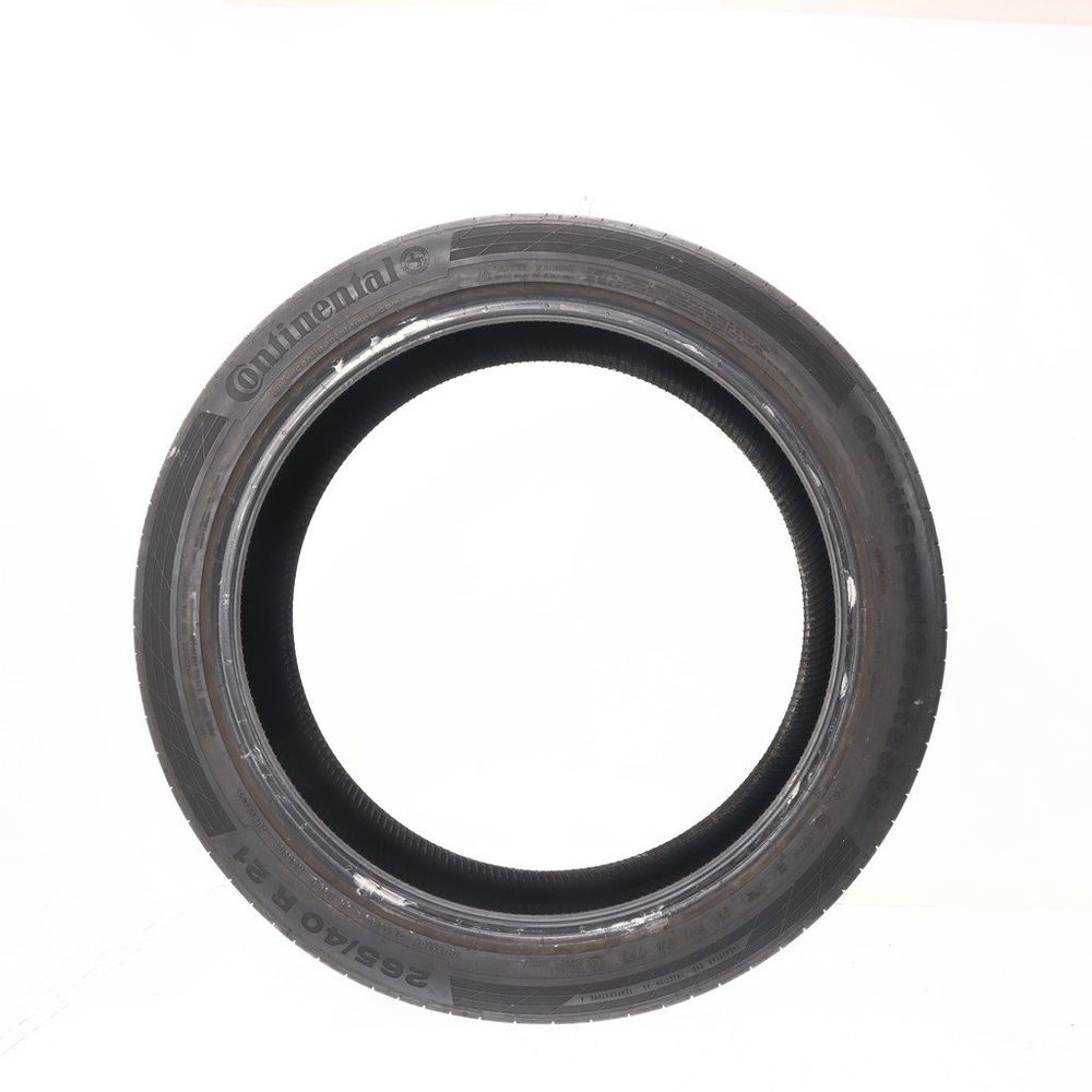 Set of (4) Used 265/40R21 Continental ContiSportContact 5P NO 101Y - 7/32 - Image 3