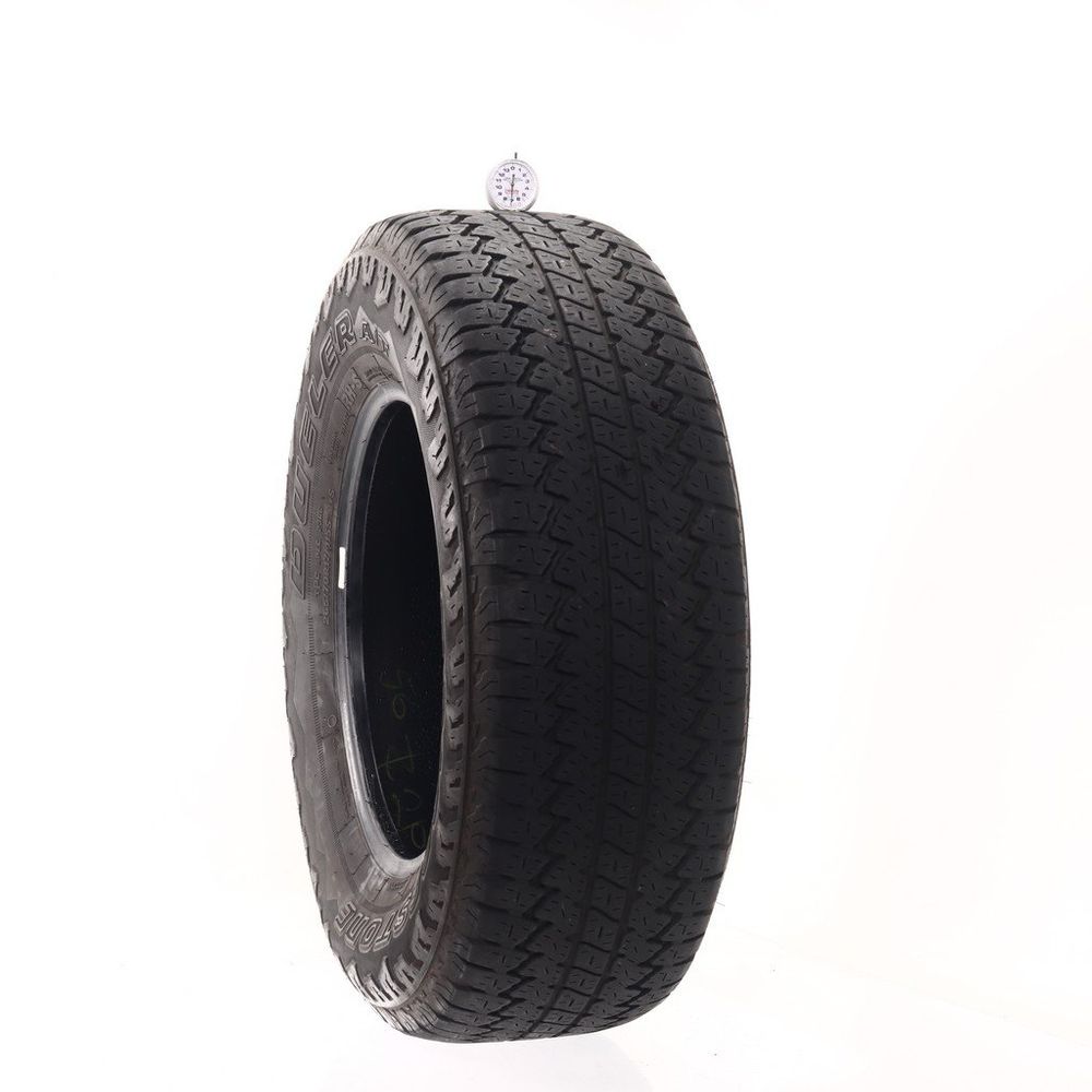 Set of (2) Used 265/70R17 Bridgestone Dueler A/T RH-S 115S - 7/32 - Image 1