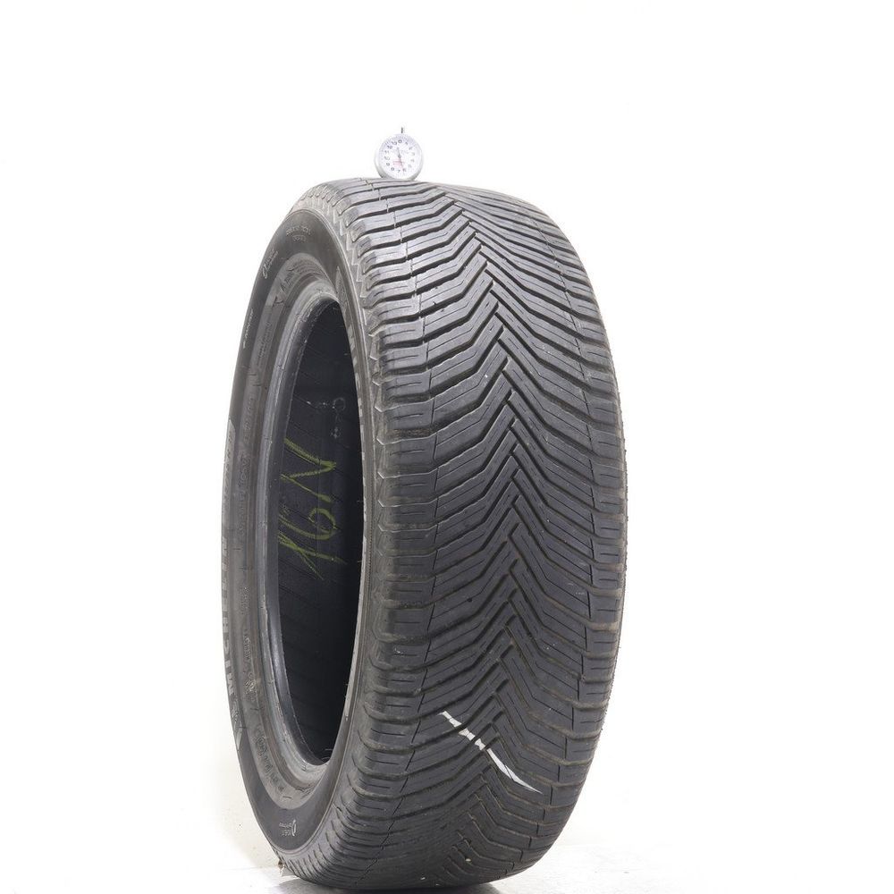 Set of (2) Used 235/55R19 Michelin CrossClimate 2 105V - 6-7/32 - Image 1