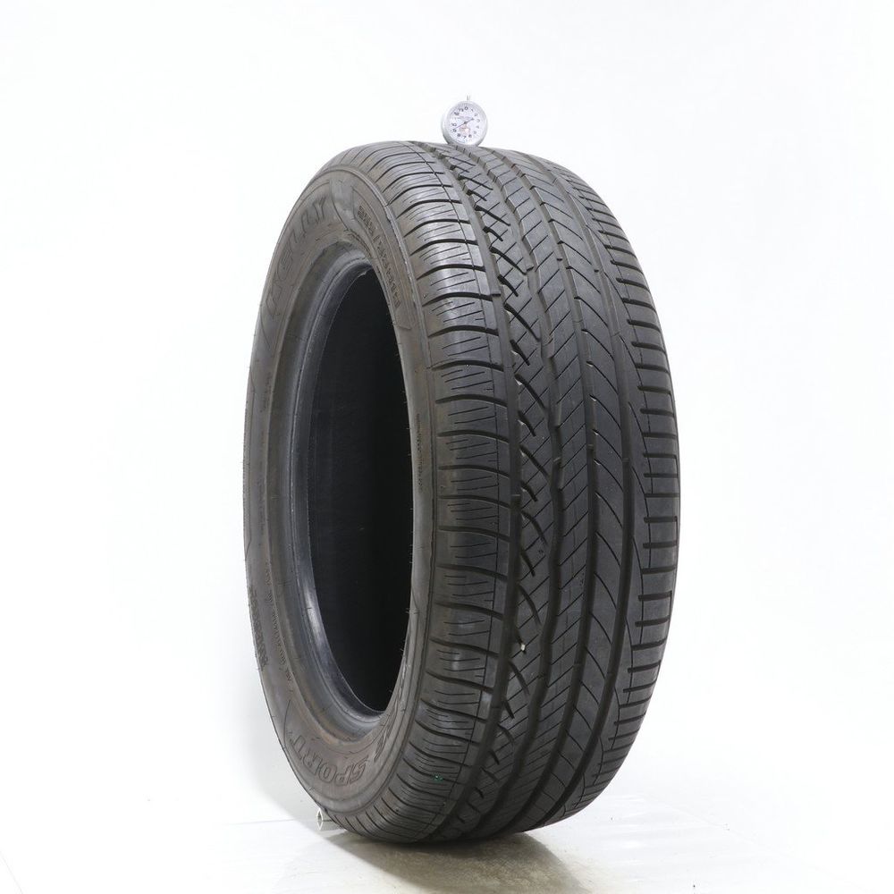 Set of (4) Used 255/55R19 Kelly Edge Sport 111W - 9-9.5/32 - Image 1